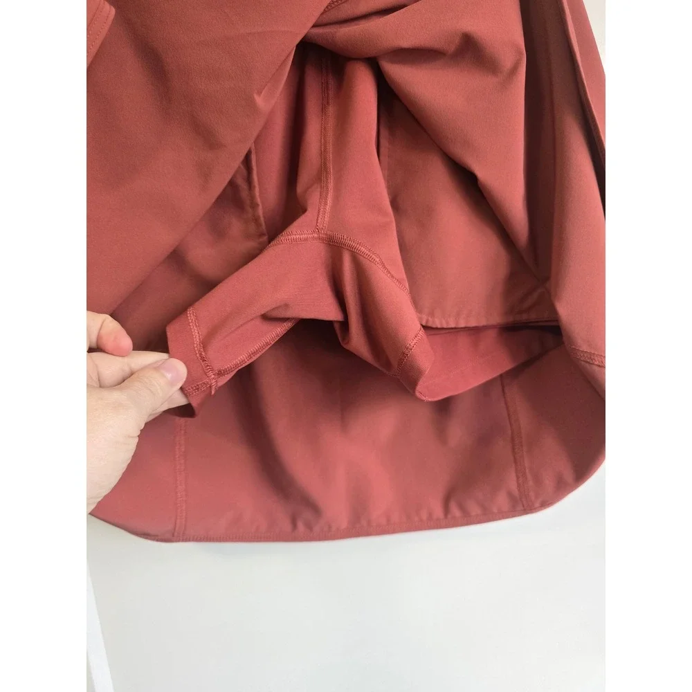 Patagonia Women Rosewood Pink Active Skort Hiking Travel Skirt with Liner Shorts - Picture 8 of 14